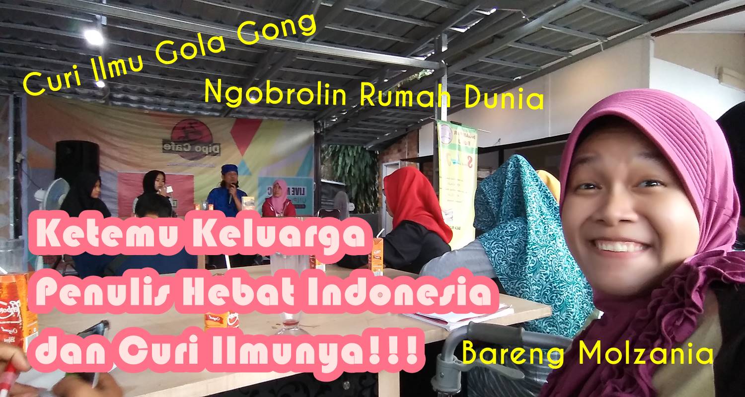 Menguak Resep Rahasia Menulis Gola Gong