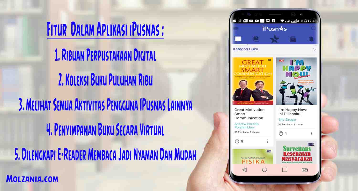 Pinjam E-book Indonesia Ala Perpustakaan Lewat Androidmu!