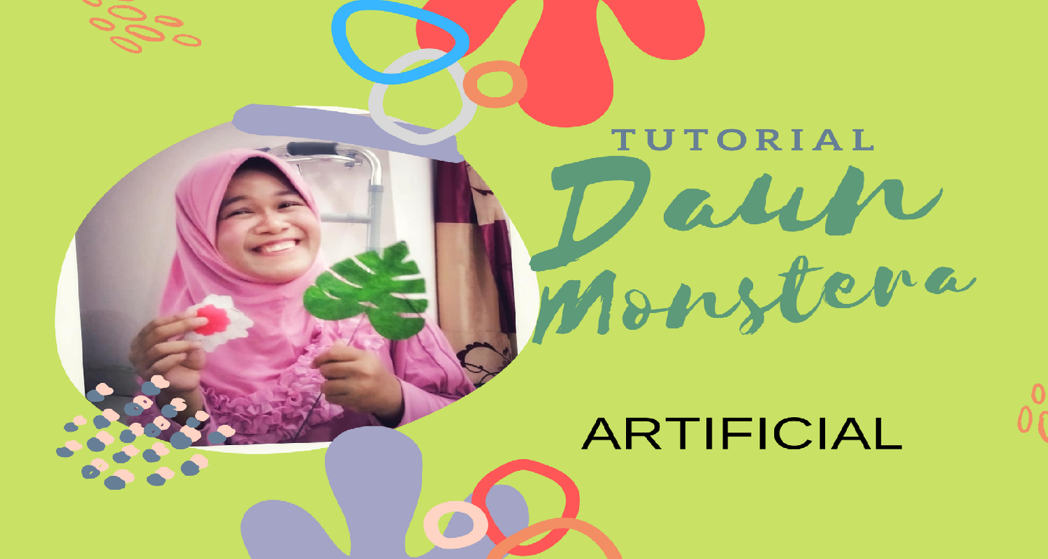 Cara Membuat Daun Monstera Dari Kantong Plastik Bekas