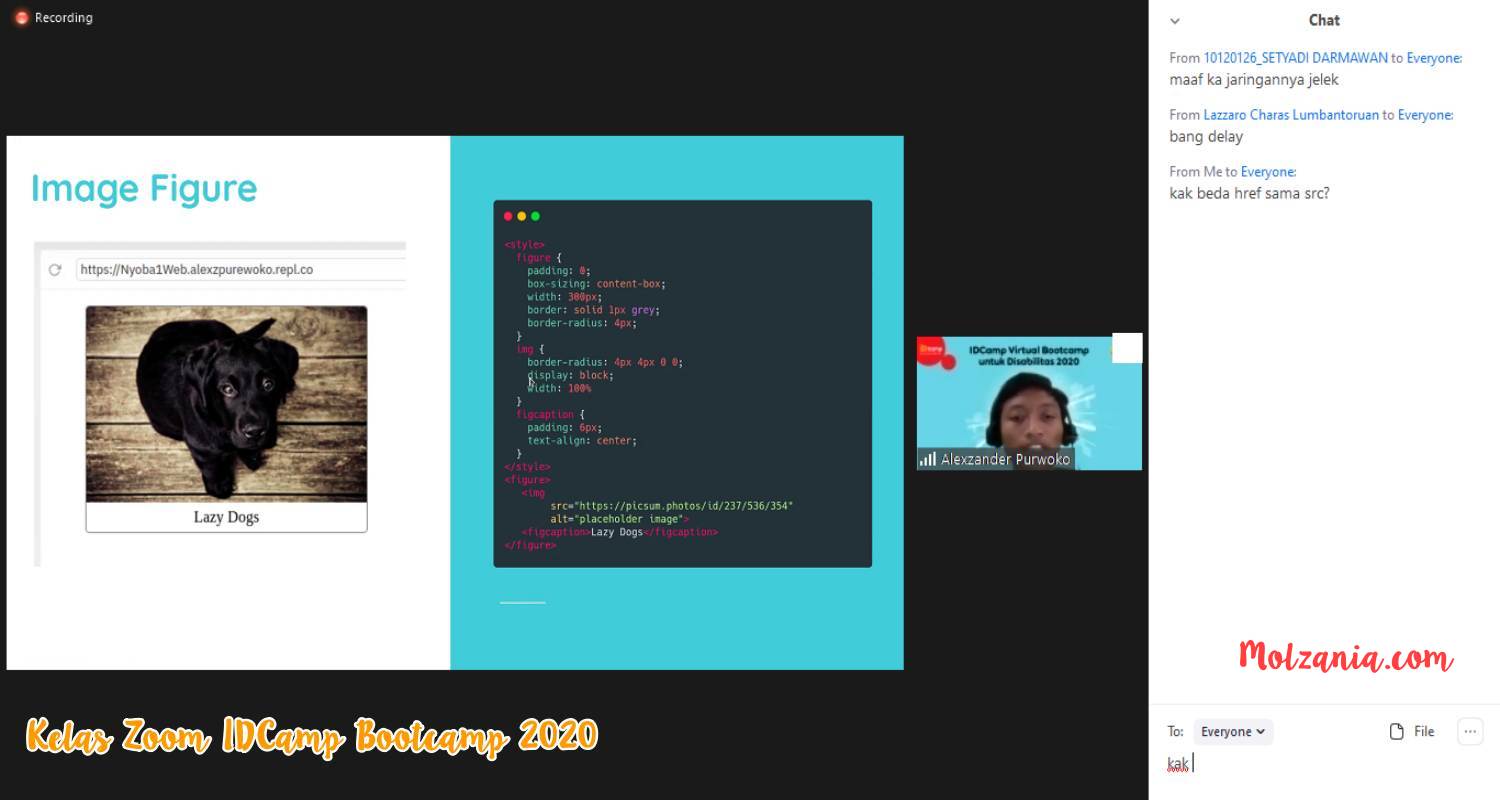  kelas online zoom idcamp bootcamp 2020
