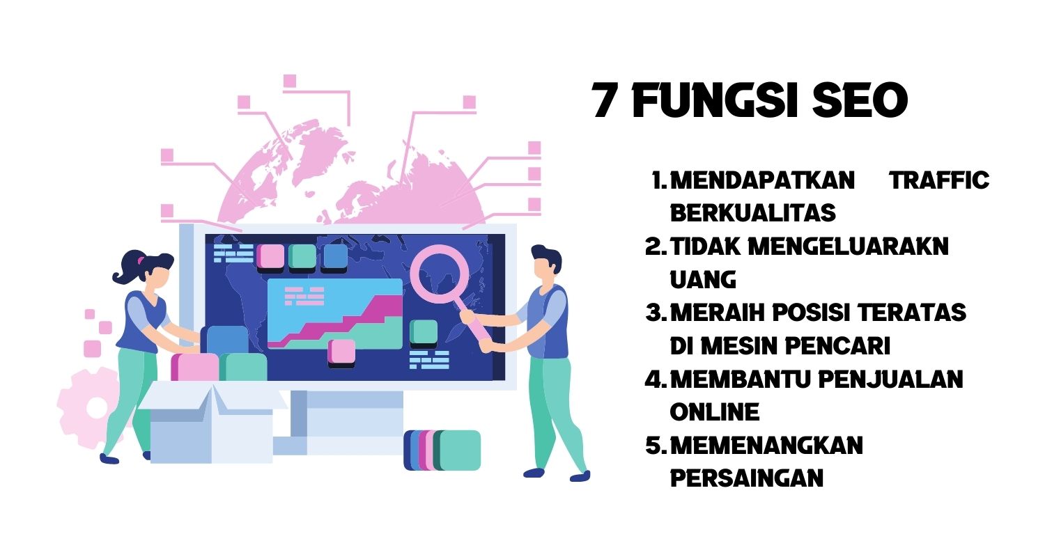 7 Fungsi SEO yang harus dipelajari wanita.