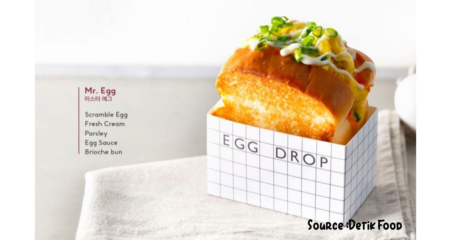  egg drop sandwich favorit saat sarapan