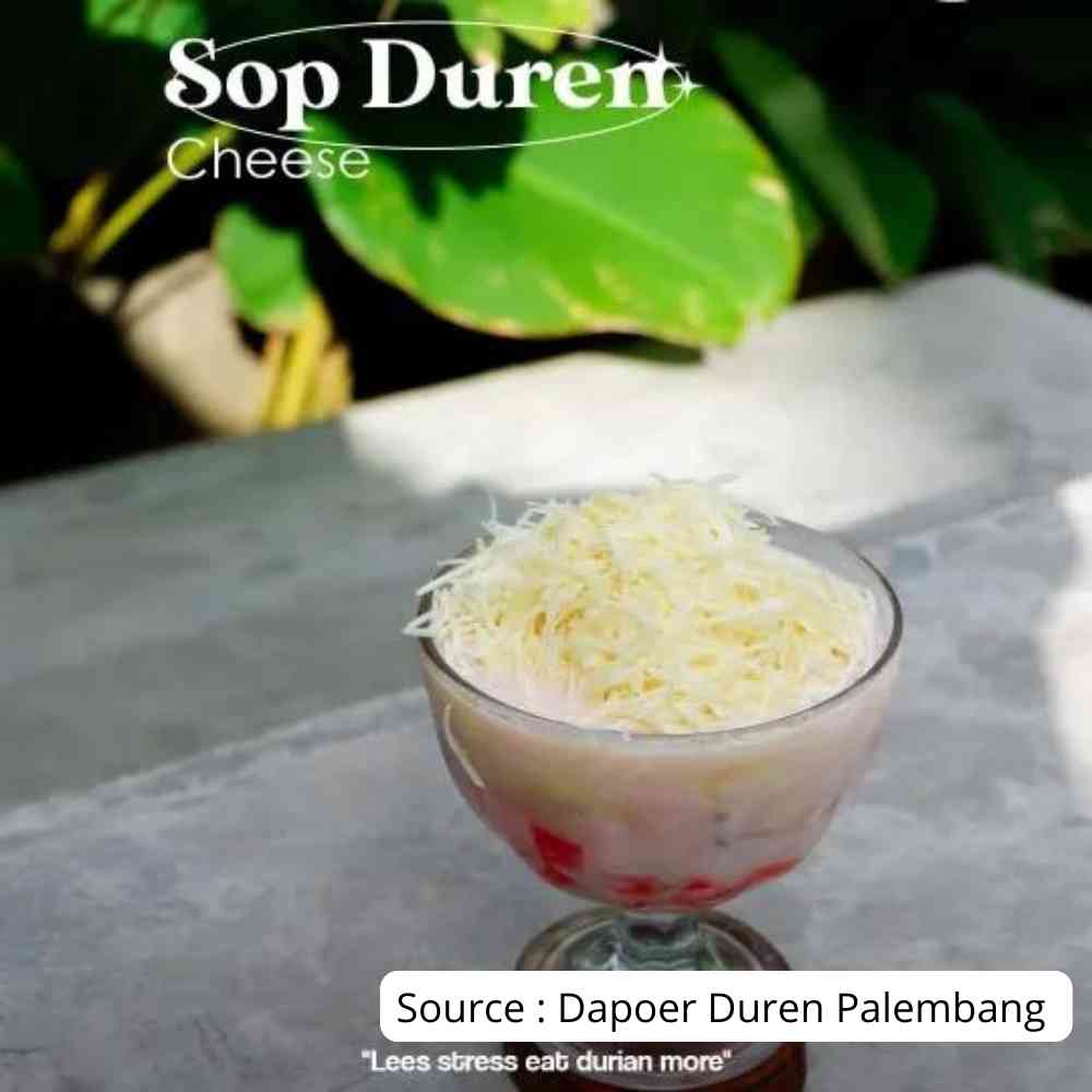 Sop duren asli palembang