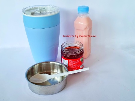 bahan untuk membuat korean strawberry milk