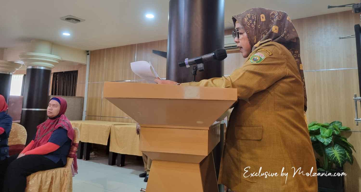 Bu Mariana, Kabid Data Informasi Gender dan Anak Dinas PPPA Sumsel