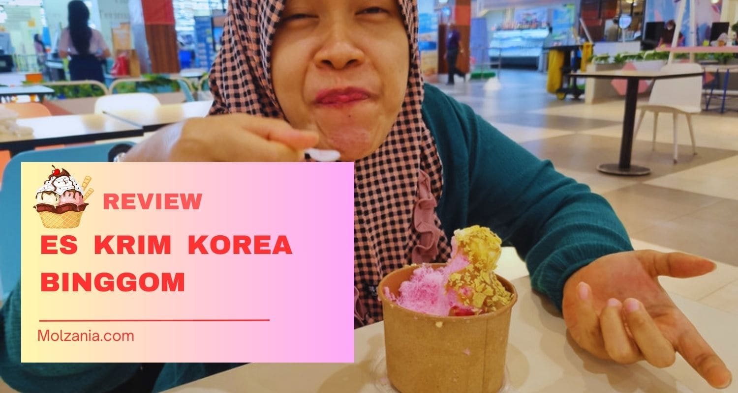 Jajan Es Korea Bingsoo di Binggom Palembang