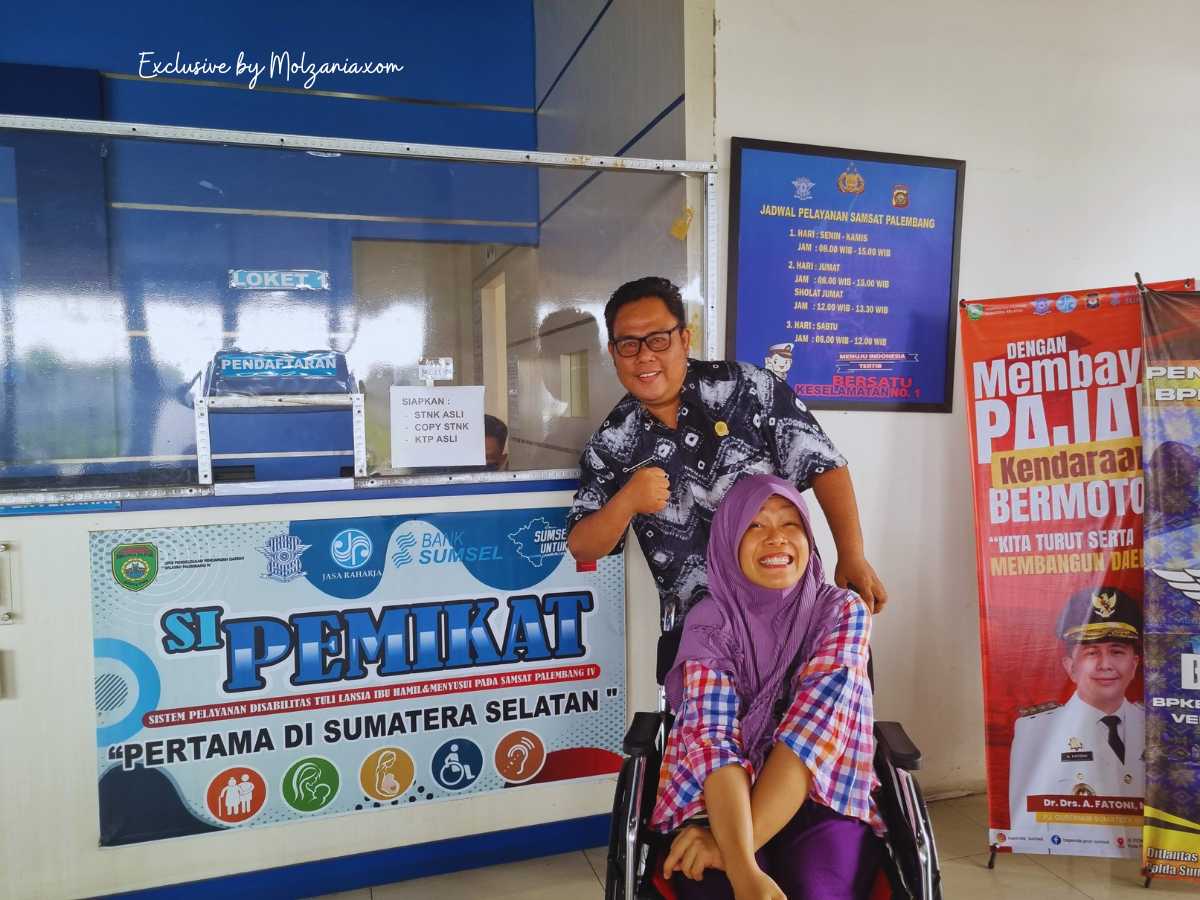 layanan disabilitas si pemikat samsat palembang