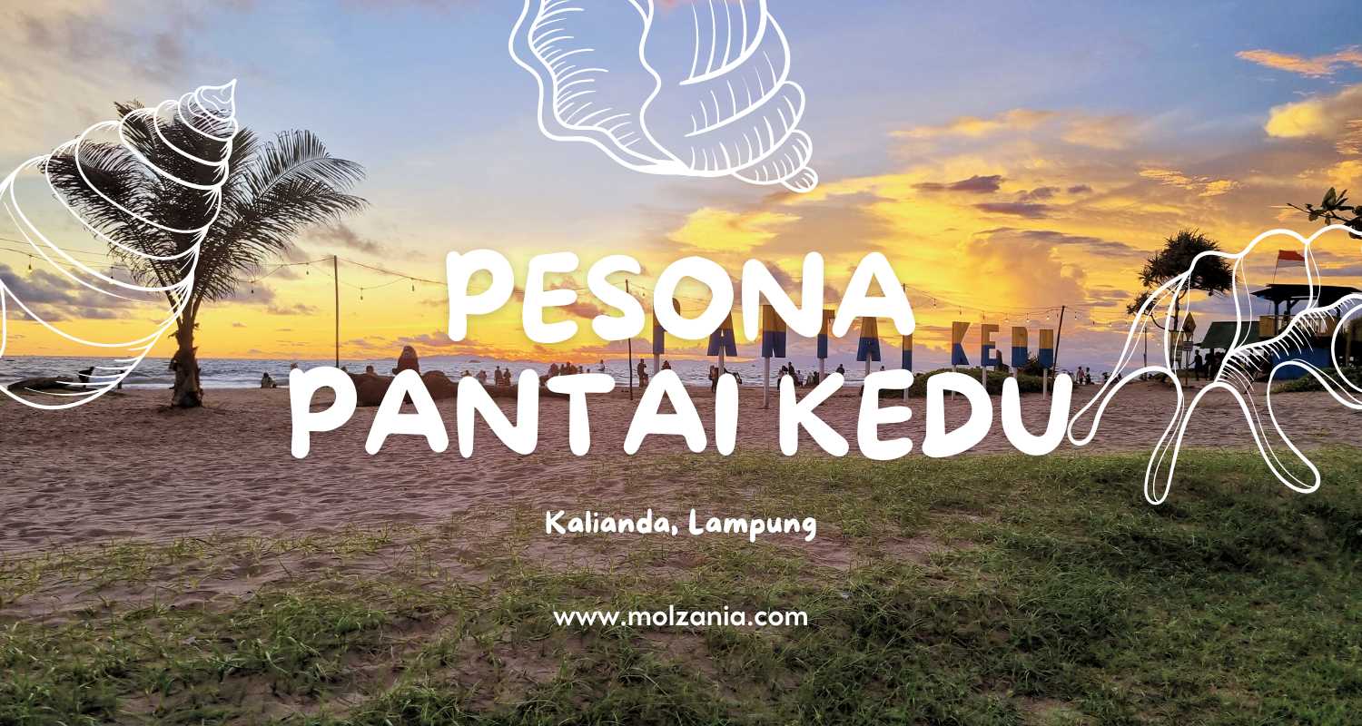 Senja di Pantai Kedu Lampung