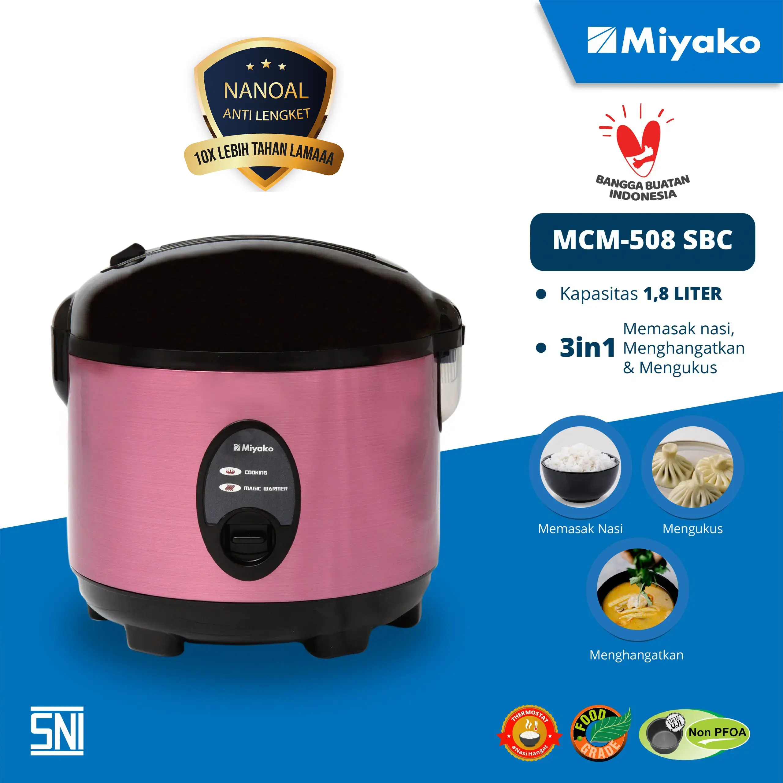 rice cooker miyako terbaik