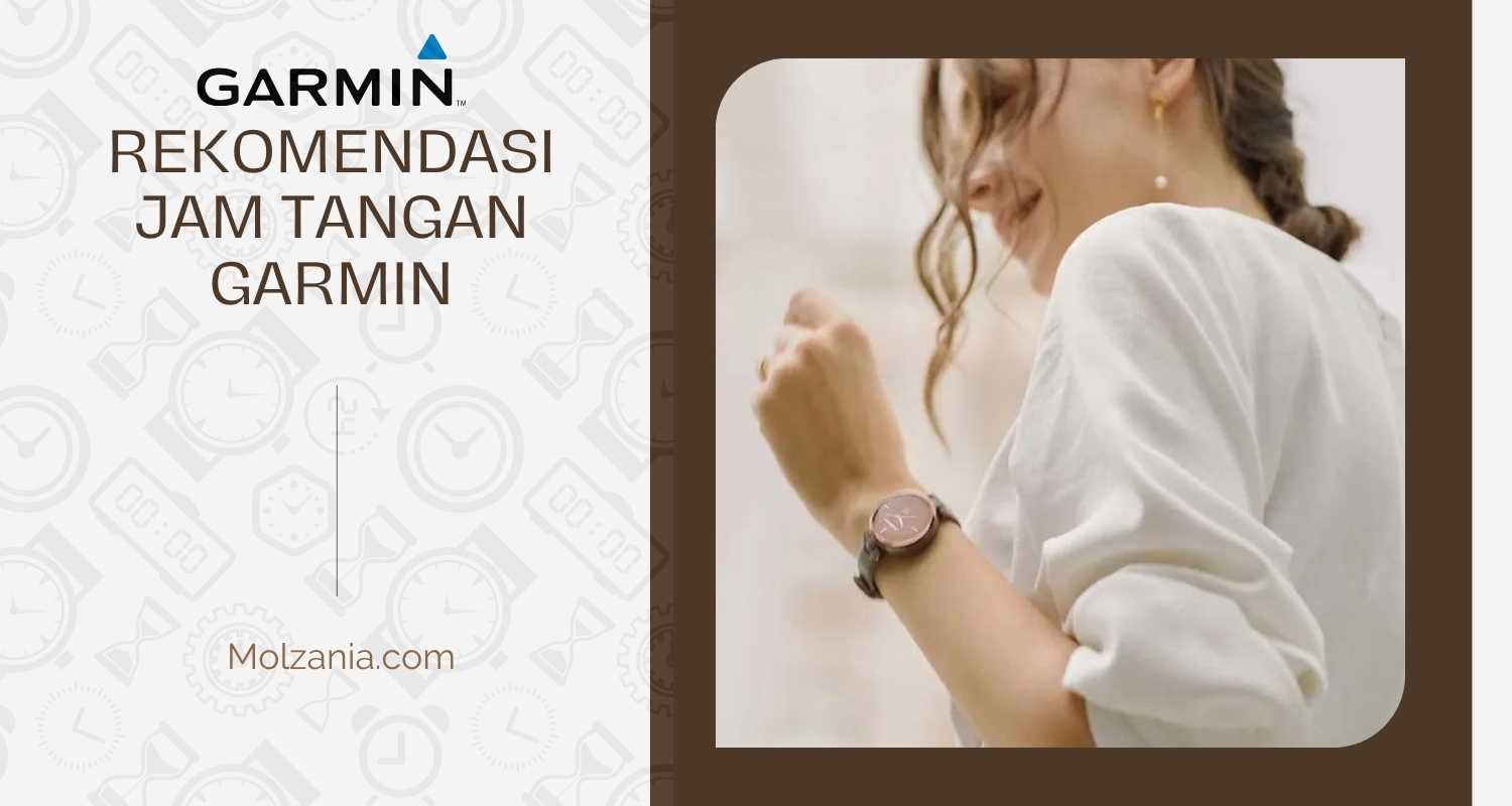 3 Rekomendasi Jam Tangan Garmin, Bikin Auto Percaya Diri