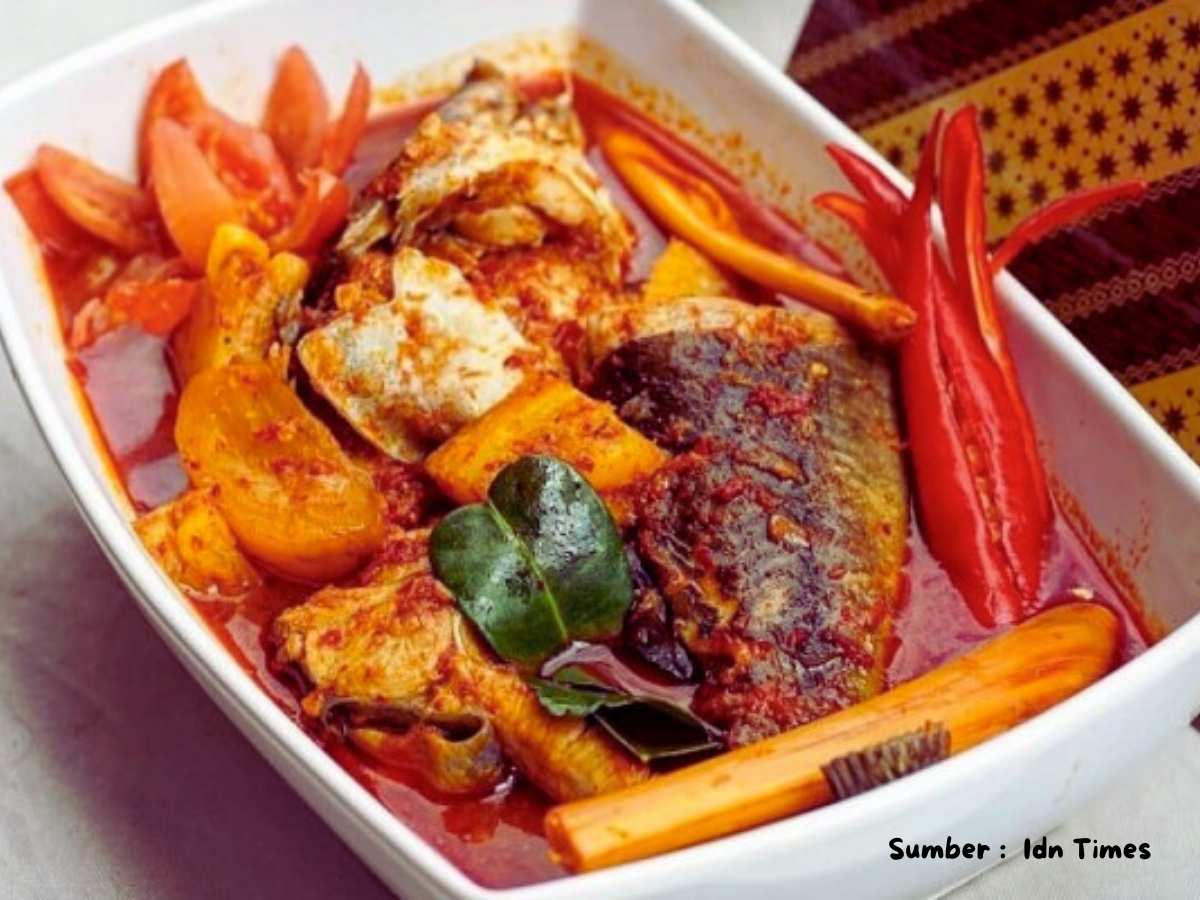 Asam Pedas Ikan Tapah