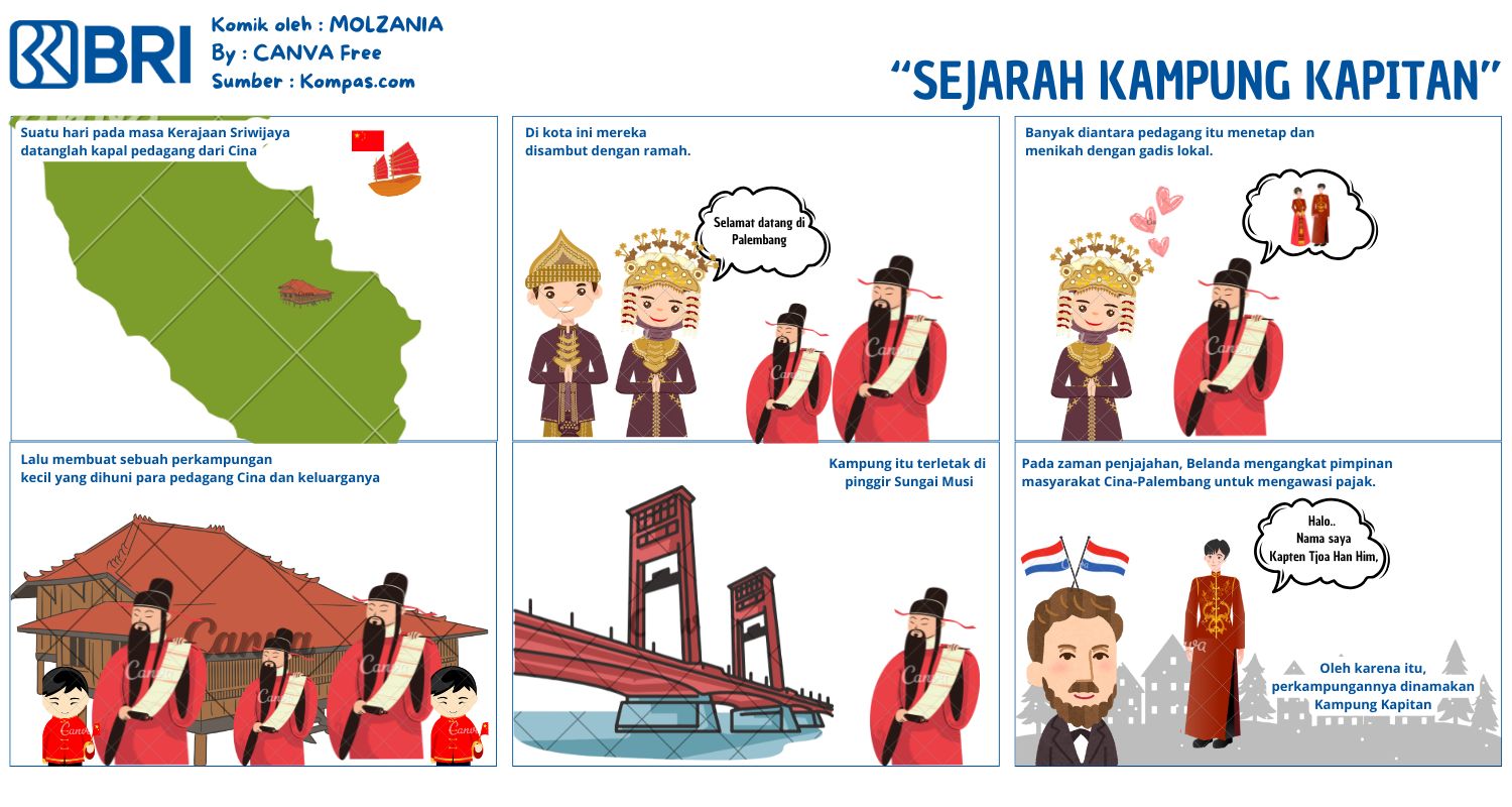 komik sejarah kampung kapitan